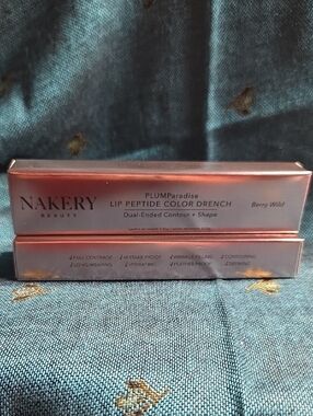 Nakery Beauty PLUMParadise Lip Peptide Color Drench - Berry Wild (Pink Mauve)